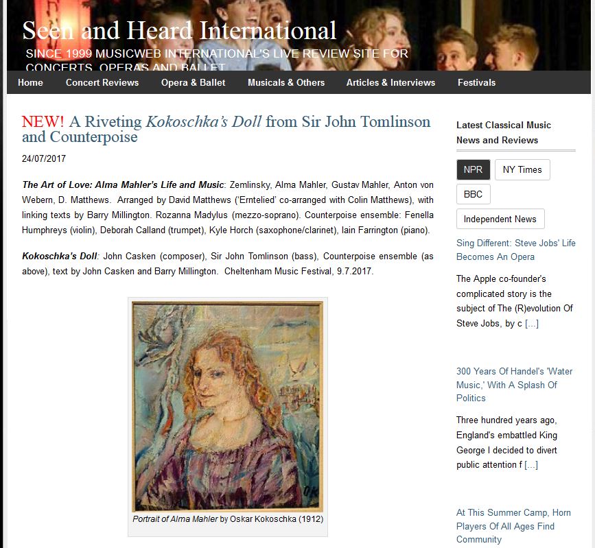 S&amp;HI Kokoschka's Doll