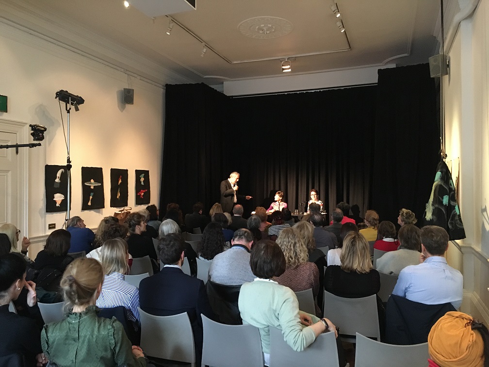 Marco Delogu introducing Valeria and Rosie