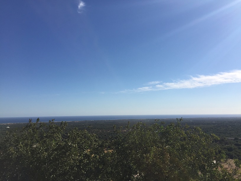 Ostuni - view of the coast from the town walls - V. Vescina ©2017