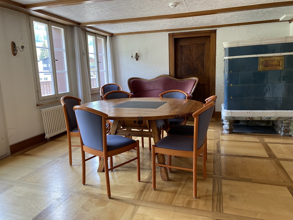 Gasthaus - space for our evening reading and chats